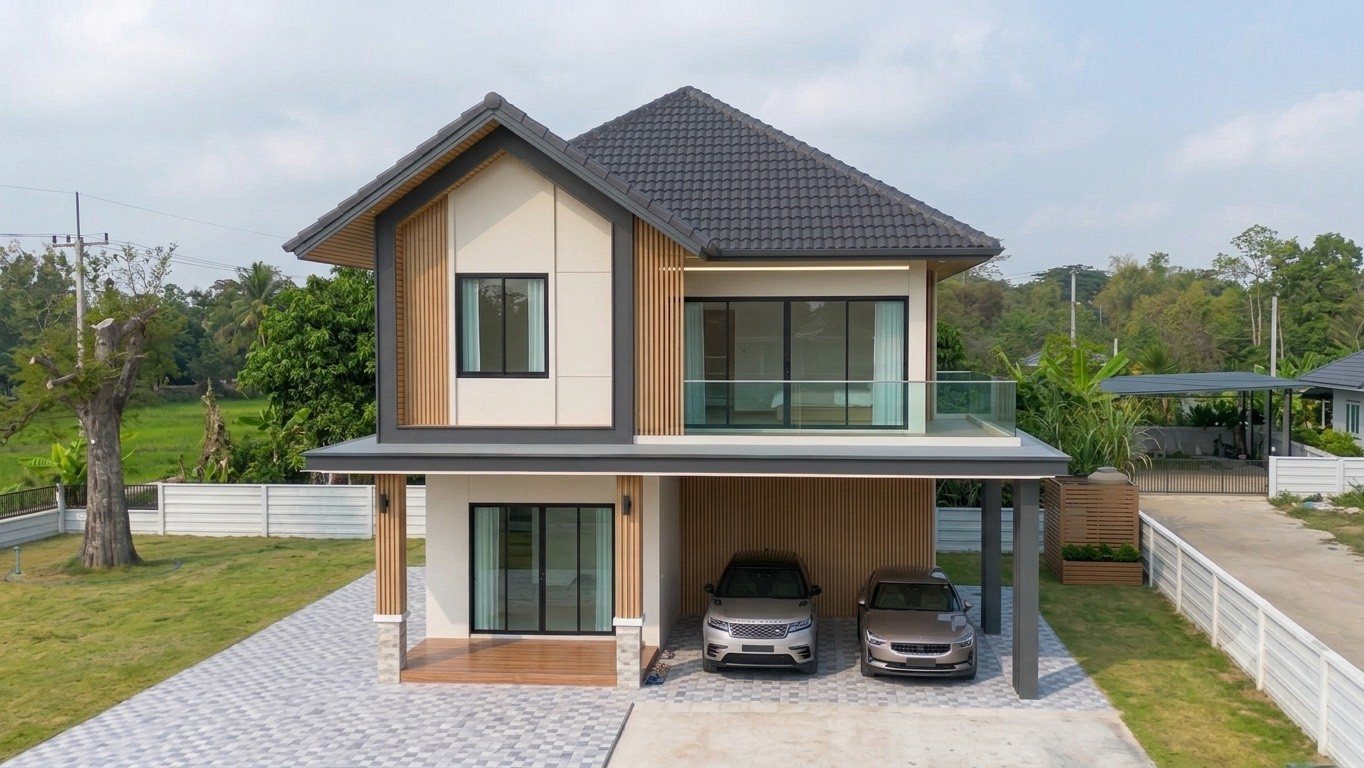 บรรยากาศจริงจากบ้านของเรา