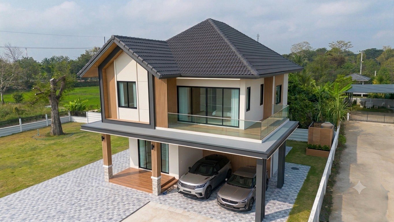 บรรยากาศจริงจากบ้านของเรา